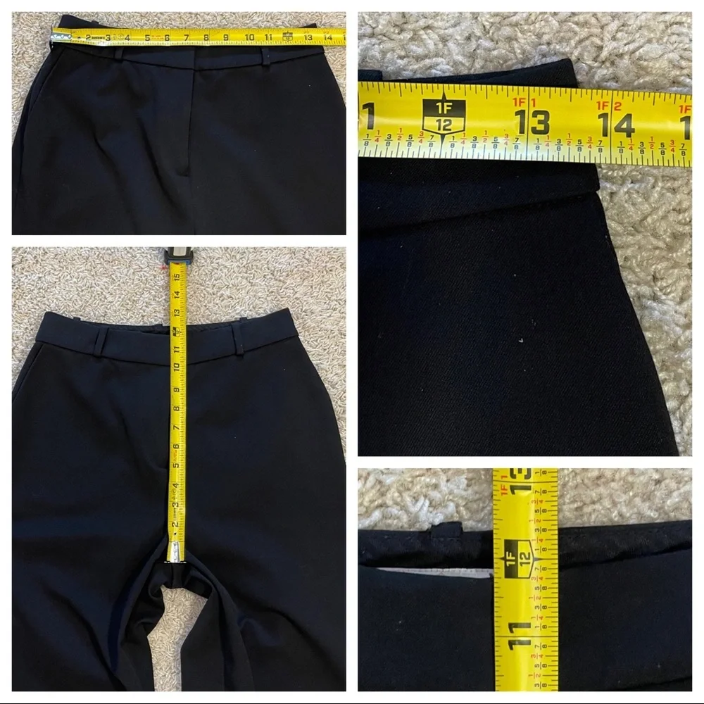 Kate Spade New York Black Cuffed Culottes